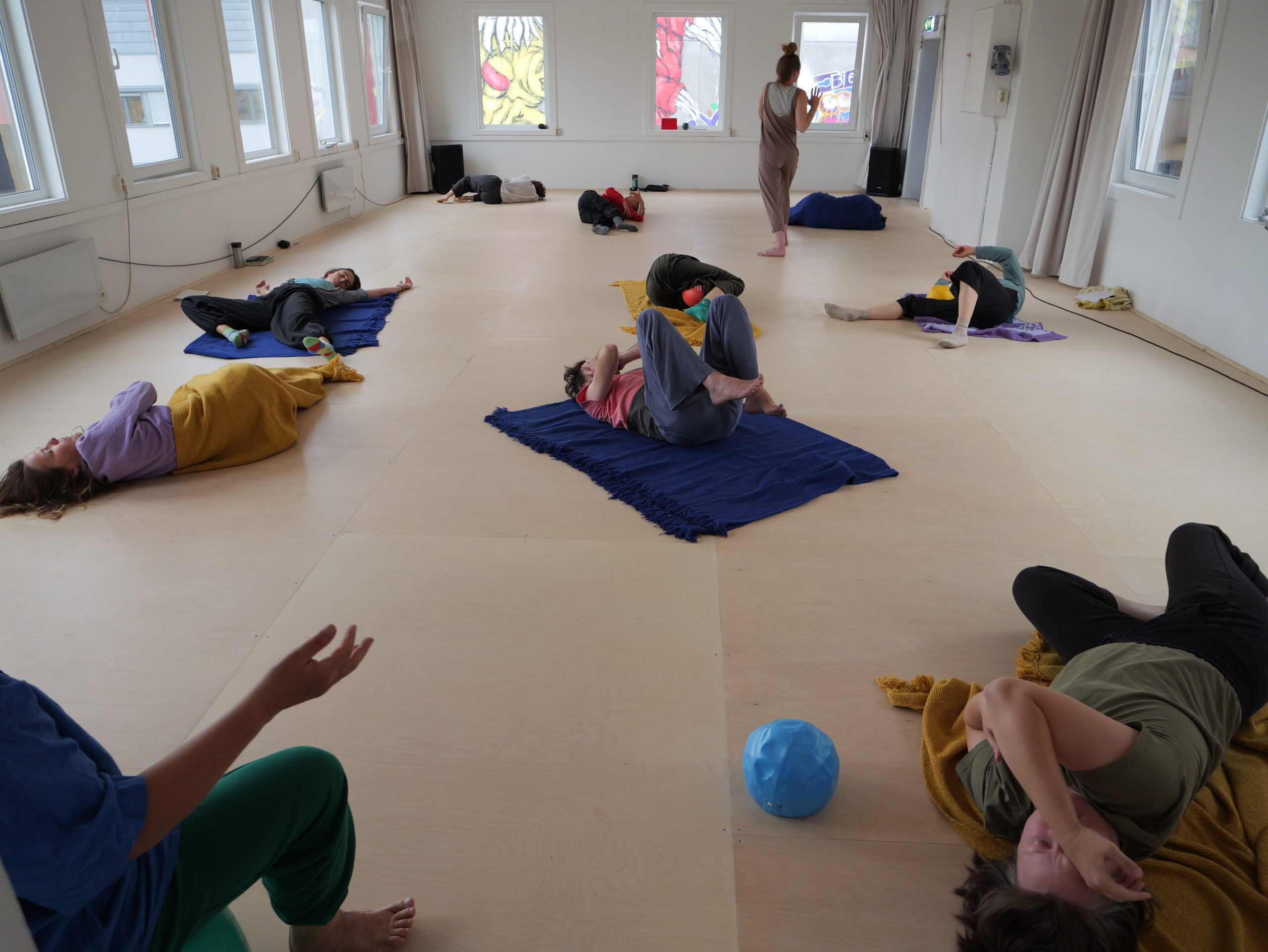 Body-Mind Centering® morning class at PRAXIS Oslo